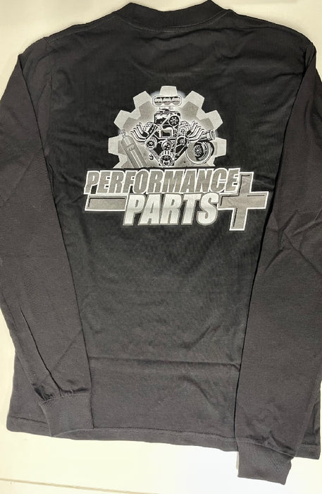PERFORMANCE PARTS PLUS LONG SLEEVE T-SHIRTS AVAILIBLE IN BLUE, GREY & PINK (S - 5XL)