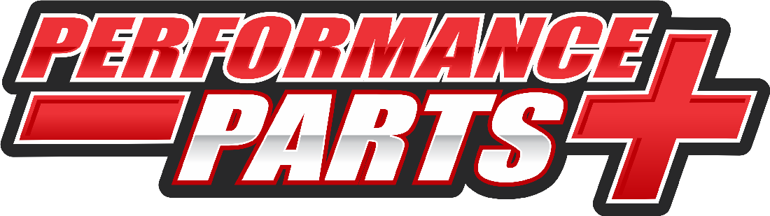 PERFORMANCE PARTS PLUS STICKER - LARGE - RED