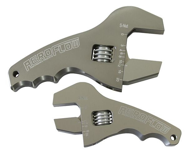 ADJUSTABLE GRIP AN WRENCH KIT - SILVER