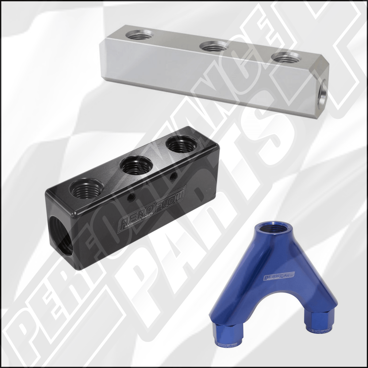 Fuel Blocks, Logs & Y-Blocks — Performance Parts Plus