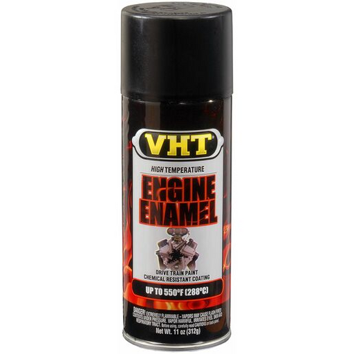 VHT ENGINE ENAMEL HIGH TEMPERATURE FLAT BLACK 