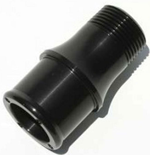 Inlet Fitting For 100 Series Electric Water Pumps Black Finish1-1/2" hose connection