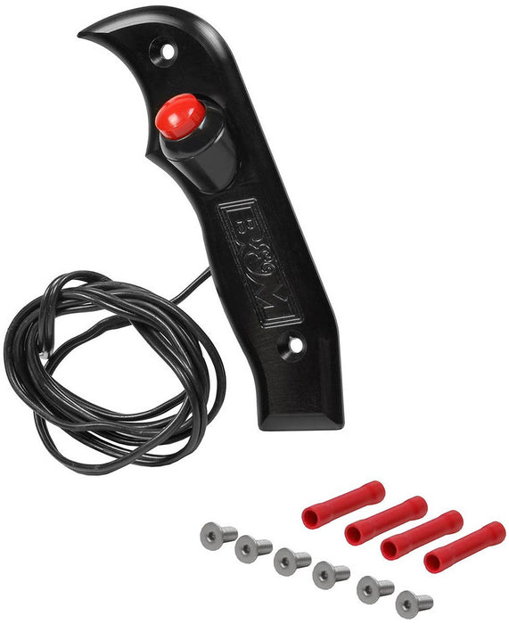 B&M Magnum Grip Side Plate, Black BM81063