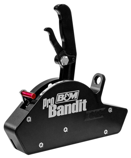 B&M STEALTH PRO BANDIT RACE SHIFTER SUIT POWERGLIDE, BLACK ANODISED