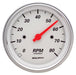 AUTOMETER ARCTIC WHITE TACHOMETER 3-3/8", IN-DASH, ELECTRIC, 0-8,000 rpm