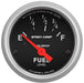 Sport-Comp Series Fuel Level Gauge, 2-1/16", Short Sweep Electric, Ford, 73 ohms Empty, 8-12 ohms Full