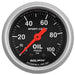 AUTOMETER SPORT-COMP SERIES OIL PRESSURE GAUGE 2-1/16", FULL SWEEP MECHANICAL, 0-100 psi