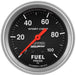 AUTOMETER SPORT-COMP SERIES FUEL PRESSURE GAUGE 2-5/8", FULL SWEEP MECHANICAL, 0-100psi