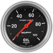 AUTOMETER SPORT-COMP SERIES 2-5/8" OIL PRESSURE GAUGE, FULL SWEEP MECHANICAL, 0-100psi