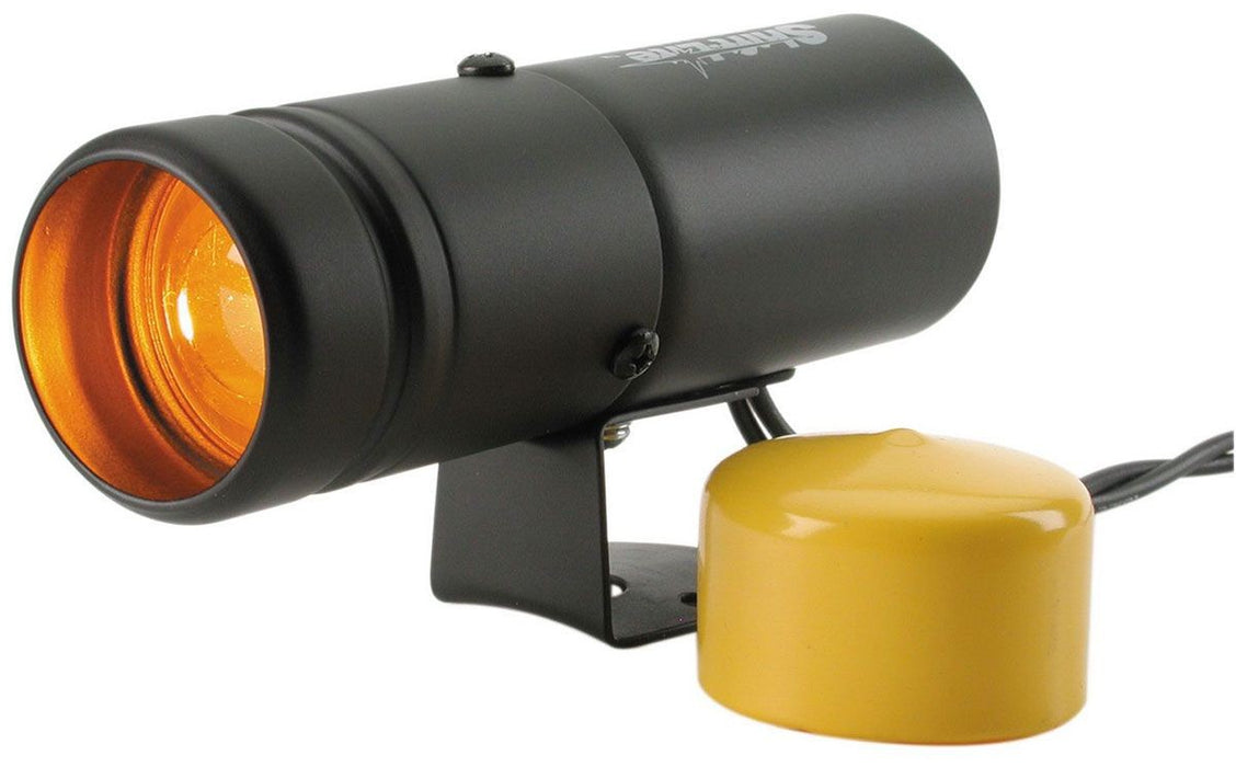 AUTOMETER SHIFT-LITE, BLACK WITH AMBER LENS & YELLOW BOOT