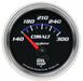 AUTOMETER COBALT SERIES OIL TEMPERATURE GAUGE, 2-1/16", SHORT SWEEP ELECTRIC, 60-150°C  