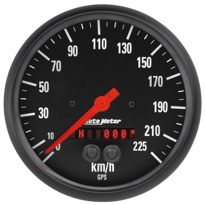 AUTOMETER Z-SERIES GPS SPEEDOMETER 5", IN-DASH, ELECTRONIC, PROGRAMMABLE, 0-225 kph  