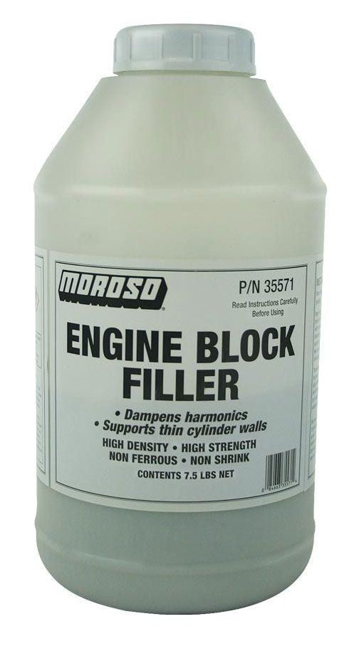 Moroso 35571 Engine Block Filler – 1 Gallon – Permanent Block Reinforcement