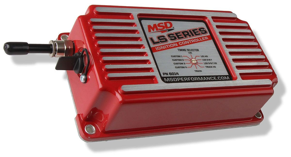 MSD LS IGNITION CONTROLLER - RED, SUITS 24X, 58X TRIGGERS