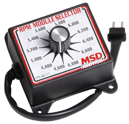 MSD RPM MODULE SELECTOR, SOFT TOUCH REV LIMITER, 4,600-6,800 rpm