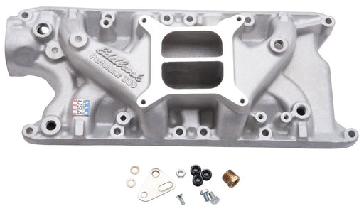 ELDELBROCK PERFORMER INTAKE MANIFOLD SUIT FORD 289-302W, Idle - 5500 rpm, DUAL PLANE, NON-EGR  