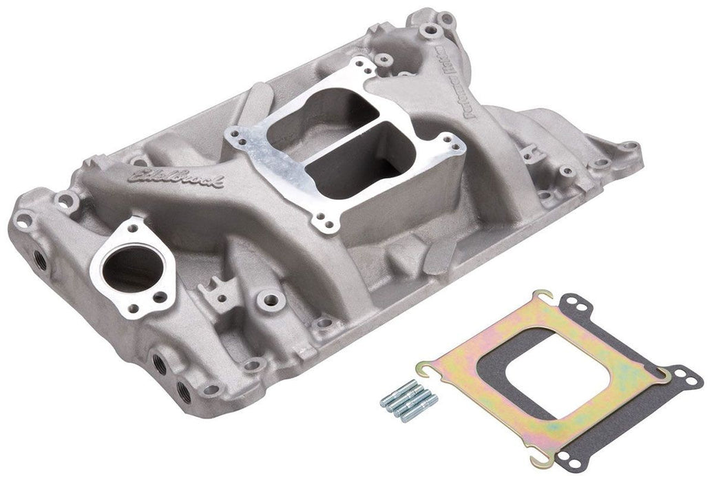 EDELBROCK PERFORMER INTAKE MANIFOLD SUIT HOLDEN 253-308, Idle - 5500 rpm, DUAL PLANE, NON-EGR