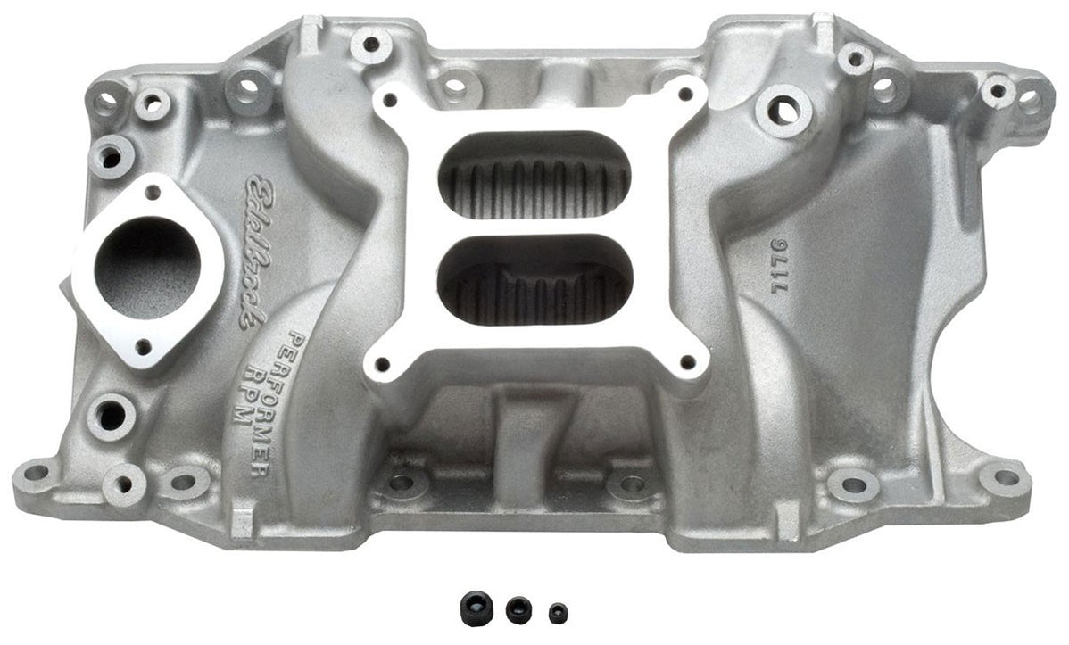 Performer Rpm Intake ED7176 EDELBROCK PERFORMER RPM INTAKE MANIFOLD SUIT SB CHRYSLER 318-360 ...