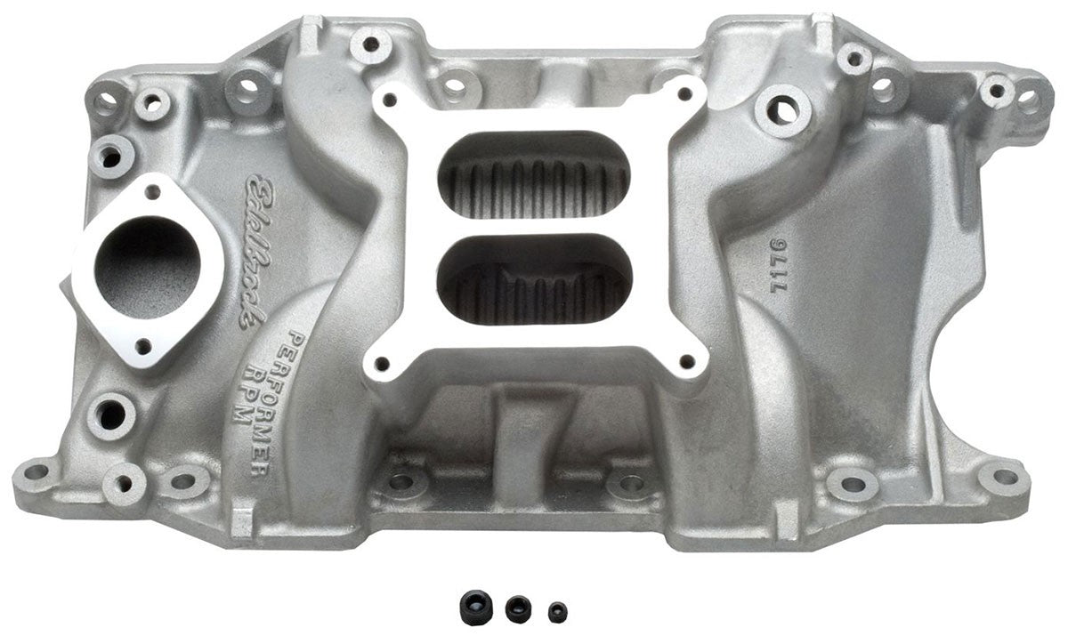 ED7176 EDELBROCK PERFORMER RPM INTAKE MANIFOLD SUIT SB CHRYSLER 318-360 ...