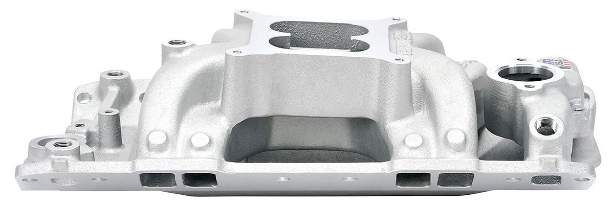 EDELBROCK RPR AIR-GAP INTAKE MANIFOLD SUIT SB CHEV