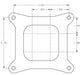 750 CFM BRAWLER STREET CARBURETOR MECHANICAL SECONDARY