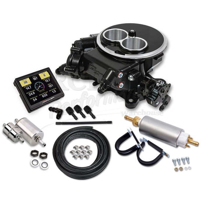 Holley Sniper EFI 2300 Self-Tuning Master Kit - Black Ceramic Finish 