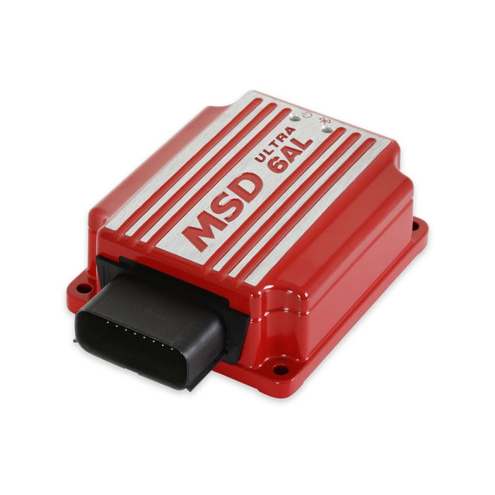 MSD ULTRA 6AL IGNITION CONTROL, RED