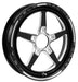 AlumaStar 2.0 1-Piece 17 x 4.5" Wheel - Black Finish 5 x 4.5" Bolt Circle with 2.25" Backspace