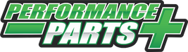 PERFORMANCE PARTS PLUS STICKER - LARGE - GREEN