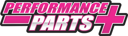 PERFORMANCE PARTS PLUS STICKER - LARGE - PINK