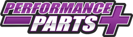 PERFORMANCE PARTS PLUS STICKER - LARGE - PURPLE