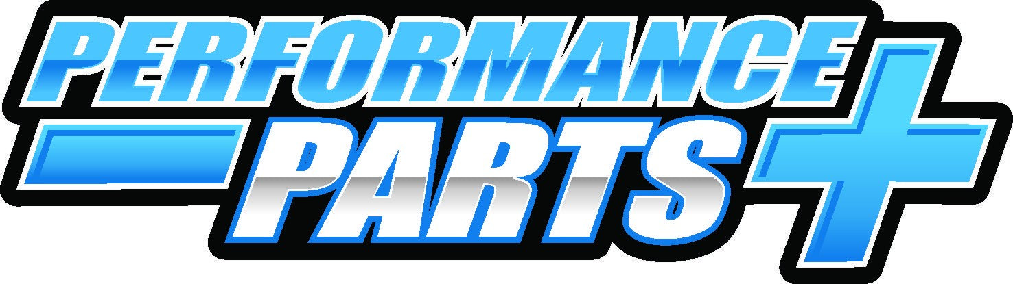 PERFORMANCE PARTS PLUS STICKER - SMALL - BLUE