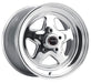 PRO STAR 15" X 8" WHEEL - POLISHED FINISH 5 X 4.5" BOLT CIRCLE 4.5" BACKSPACE