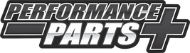 PERFORMANCE PARTS PLUS STICKER - LARGE - BLACK