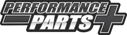 PERFORMANCE PARTS PLUS STICKER - LARGE - BLACK