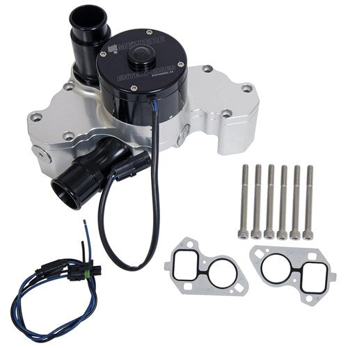 Extreme Duty Electric Water Pump - Natural Finish Suit GM LS series With 55 GPH Flow 