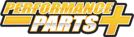 PERFORMANCE PARTS PLUS STICKER - LARGE - YELLOW