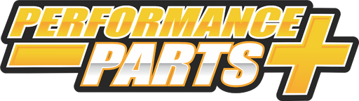 PERFORMANCE PARTS PLUS STICKER - LARGE - YELLOW