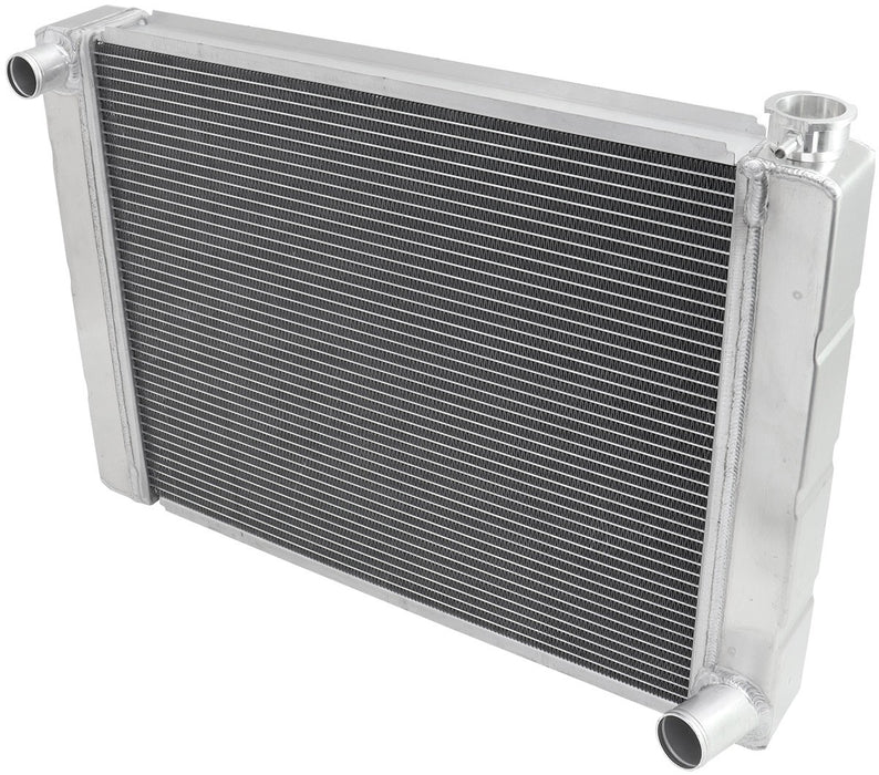 UNIVERSAL GM ALUMINIUM RADIATOR, SINGLE PASS, 27" x 19" x 3"