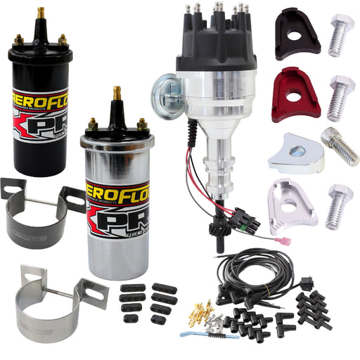 XPRO IGNTION KIT SUIT FORD WINDSOR WITH BLACK CAP DISTRIBUTOR AF4010-8352BLK