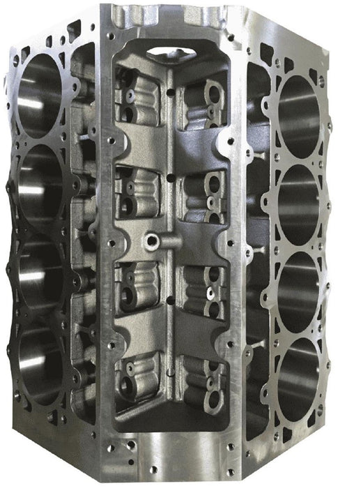 DART LS NEXT SHP CAST IRON ENGINE BLOCK WITH 4-BOLT STEEL CAPS 4.125" BORE