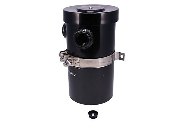 RACEWORKS 2.4L CATCH CAN / BREATHER TANK WITH Y-PORTS