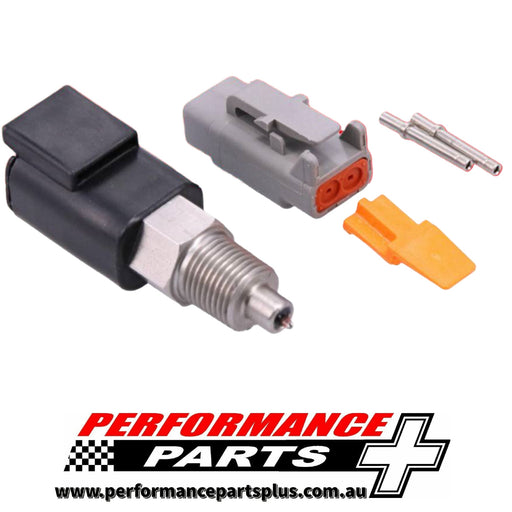 RACEWORKS 1/8" NPT MOTORSPORT S/S GLASS ENCAPSULATED AIR TEMP SENSOR W/PLUG AND PINS