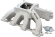 GM LS CATHEDRAL PORT CARBURETOR HI RISE SINGLE PLANE NON-EFI INTAKE MANIFOLD, NATURAL FINISH