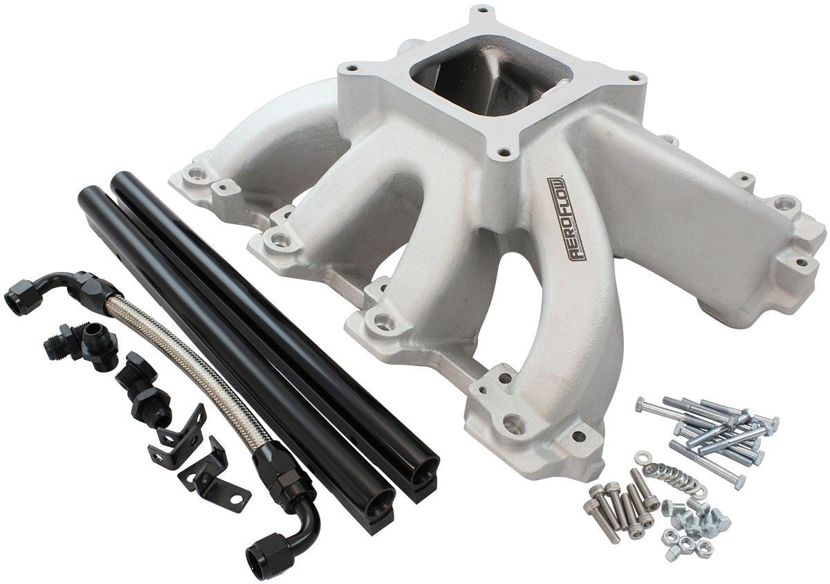 AF6050-5001 GM LS CATHEDRAL PORT CARBURETOR HI RISE RACE SINGLE PLANE ...