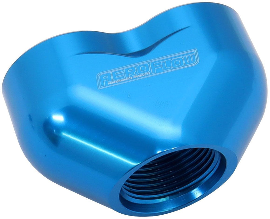 BILLET 3 PORT ORB U-BLOCK - BLUE