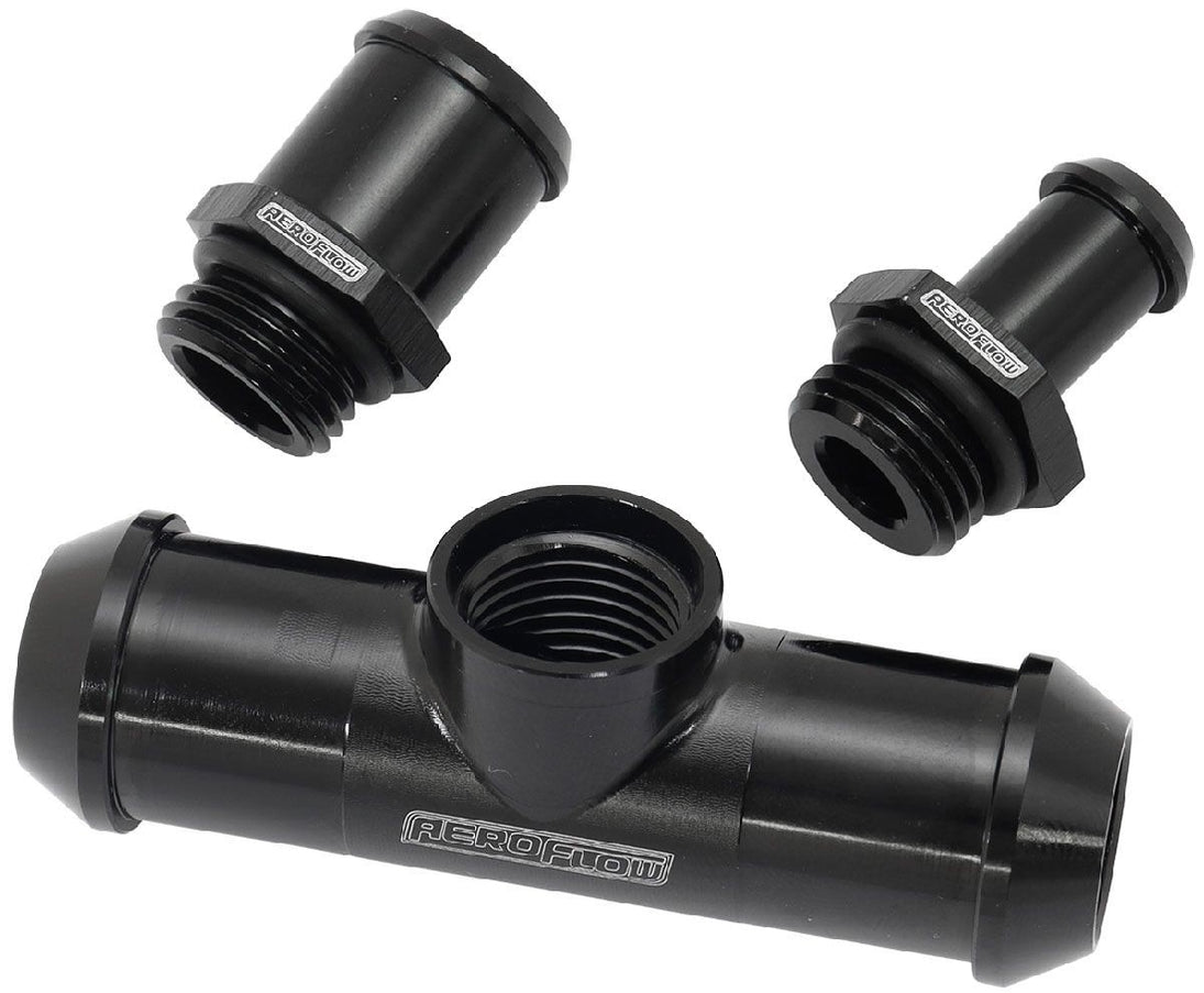 AN8 Breather Adapter For Falcon BA BF FG – Rear -8AN Black (RWF-708-08RBK)