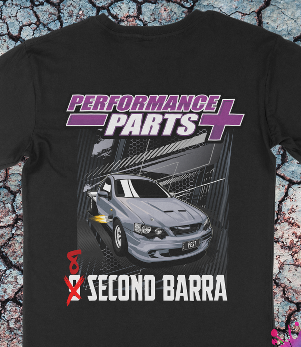 PEST 8 SECOND BARRA T-SHIRT [TYPE:T-SHIRT SIZE:S COLOUR:BLACK]