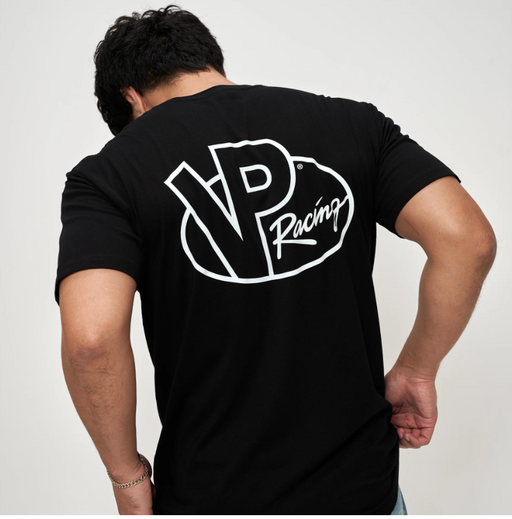 VP RACING - BLACK LOGO T-SHIRT - XSMALL