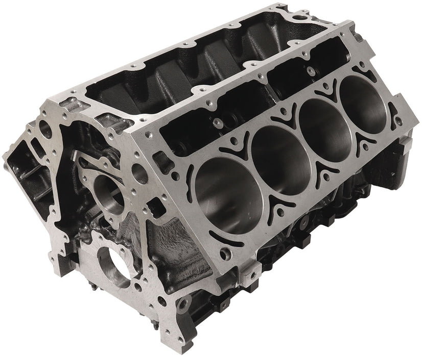 Aeroflow Cast Iron GM LS Engine Block, 4.000" Bore 9.240" Deck Height, 6-Bolt Main Caps 
